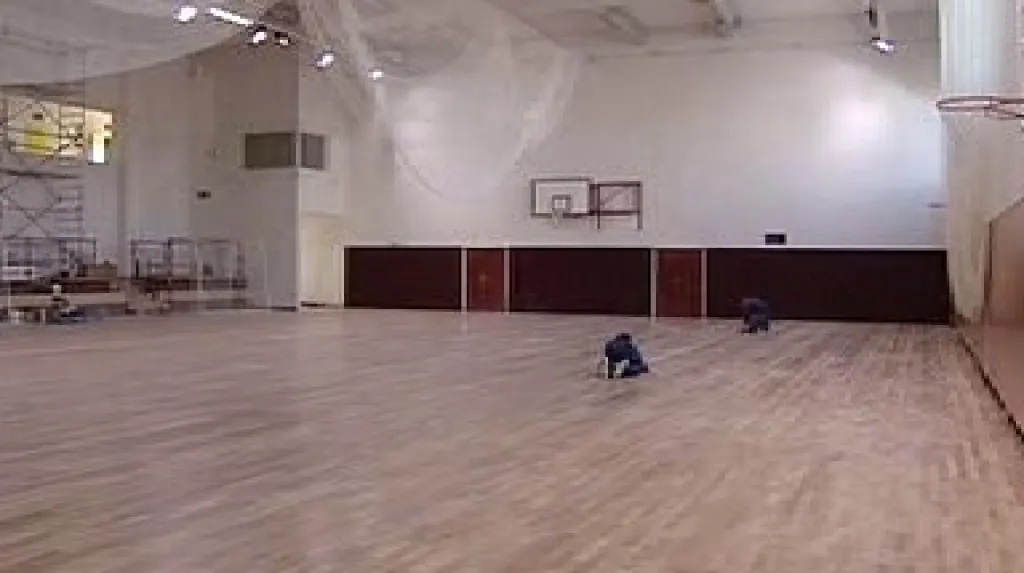 Interiér tělocvičny