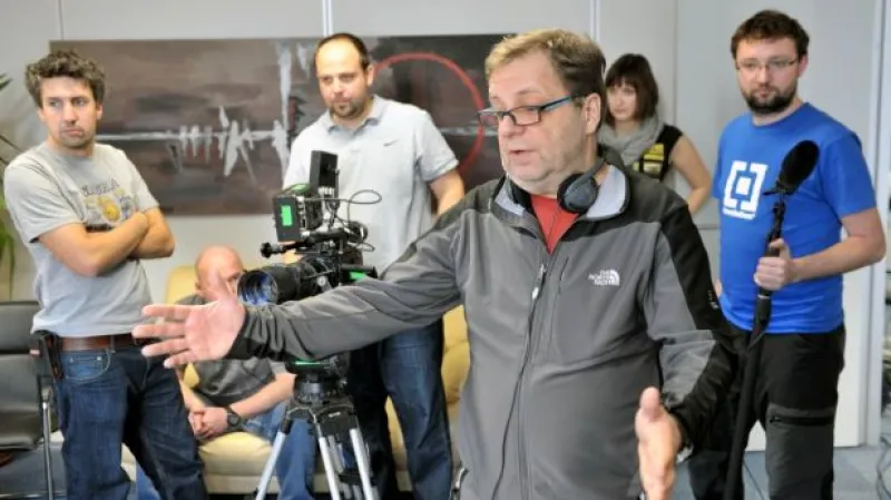 ČT natáčí seriál Kancl