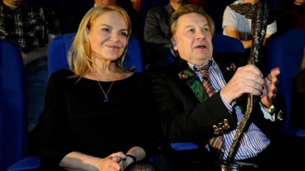 Dagmar Havlová a Helmut Berger