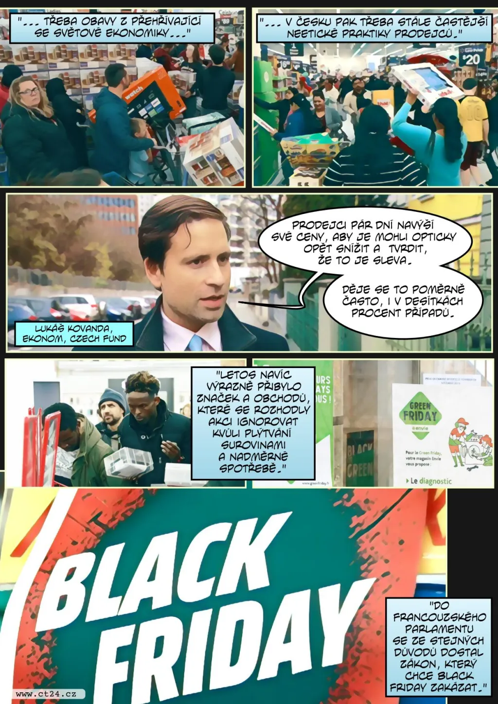 Den, kdy obchody praskají ve švech. USA pobláznil Black friday