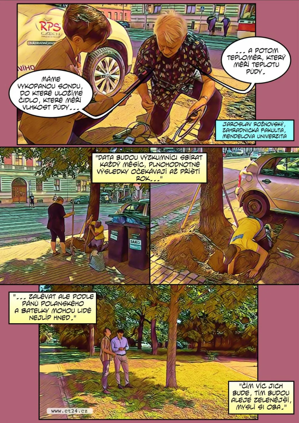 Brňané chtějí zalévat stromy