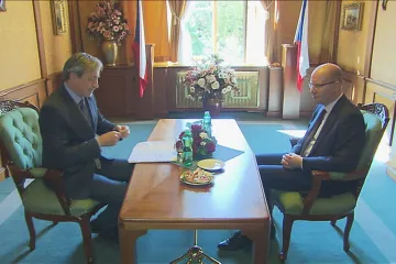 S obranou i zahraničím je Sobotka spokojen. Se Stropnickým se shodl na zvyšování rozpočtu