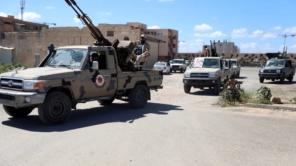 Bezpečnostní složky podporující vládu v Tripolisu