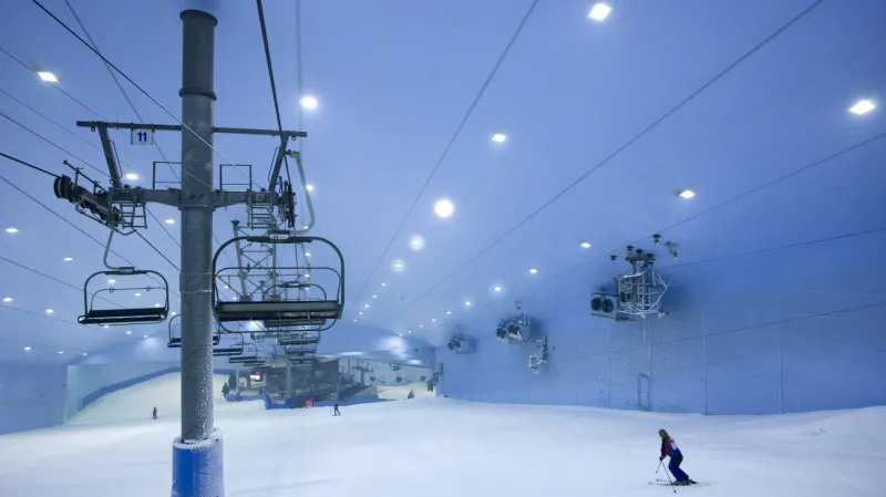 Lyžování v Dubaji