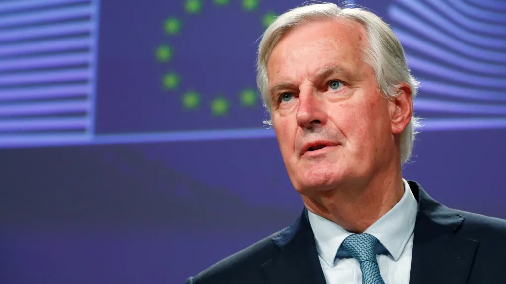 Unijní vyjednavač Michel Barnier
