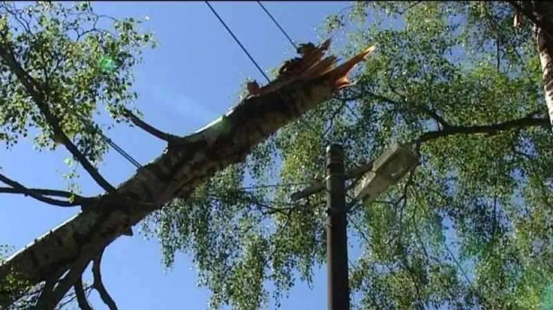 Bouřky páchaly škody po celých Čechách