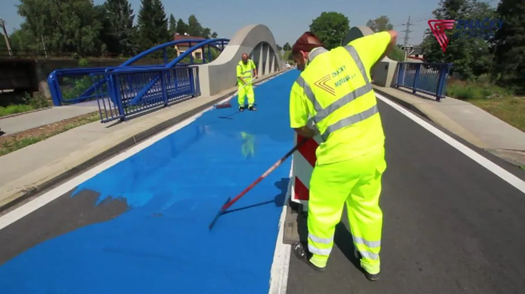 Vytváření modrého povrchu