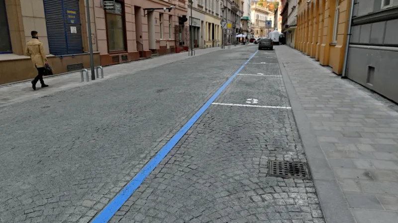 Parkovací zóny v Solniční ulici