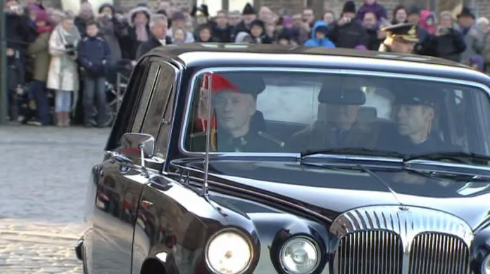 Auto s dánskou královnou