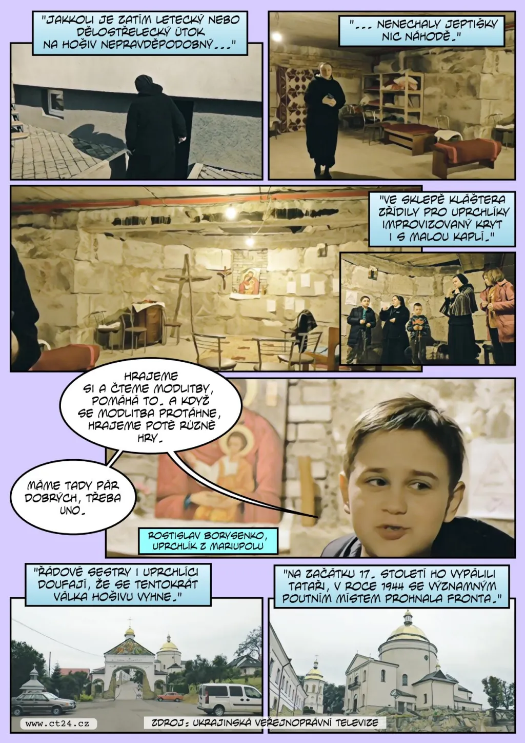 Církve pomáhají uprchlíkům