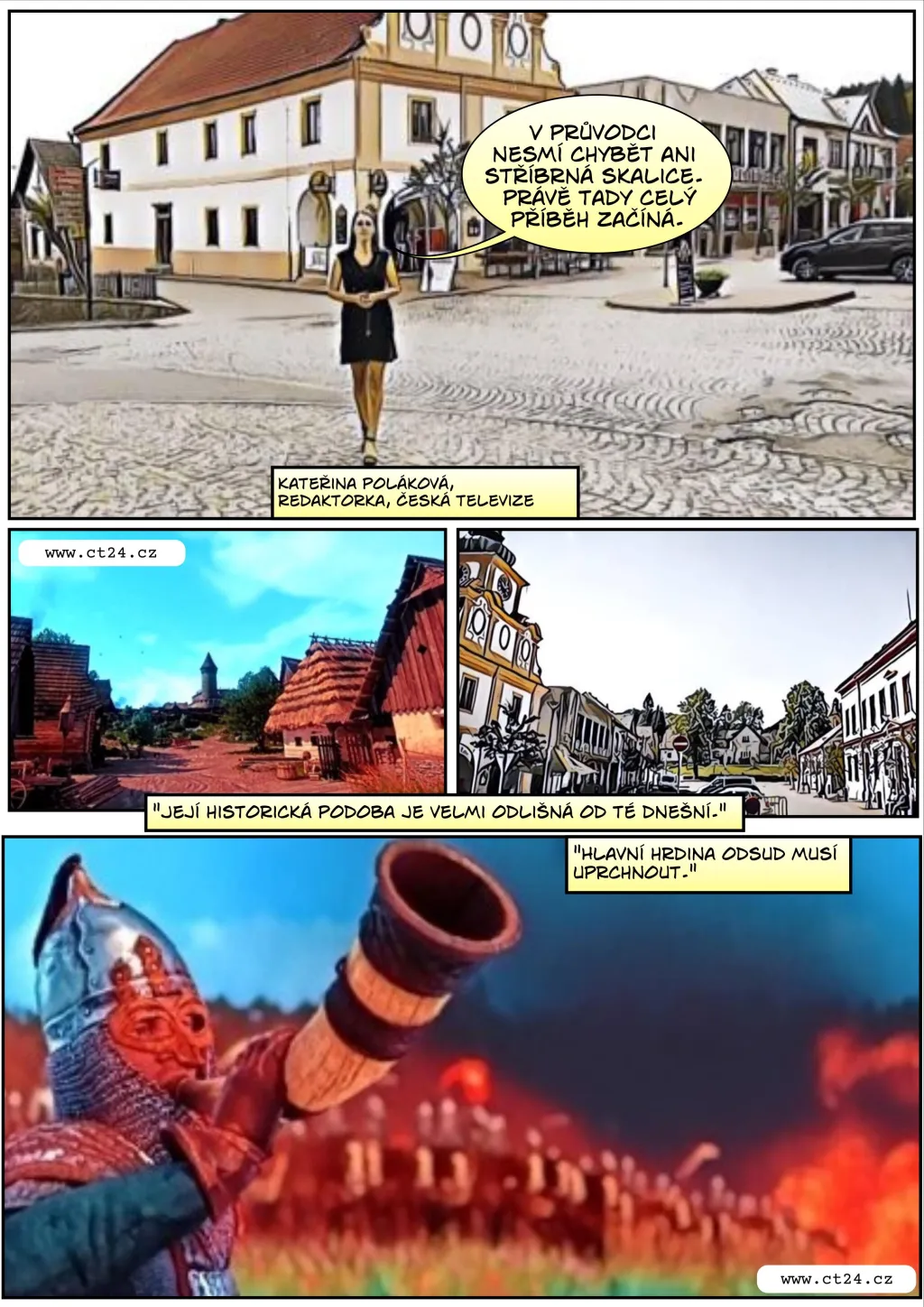 Komiks: Turistický průvodce podle Kingdom Come