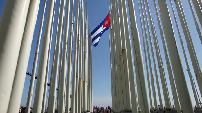 V Havaně opět vlaje americká vlajka