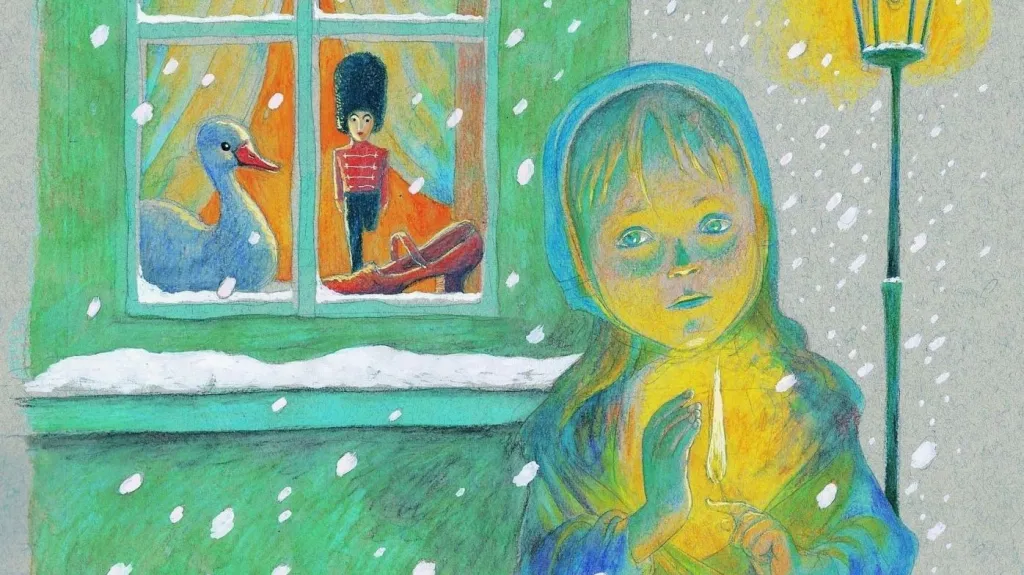 Děvčátko se sirkami