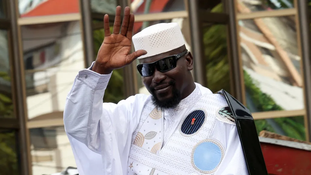 Mamady Doumbouya na snímku z 3. listopadu 2025