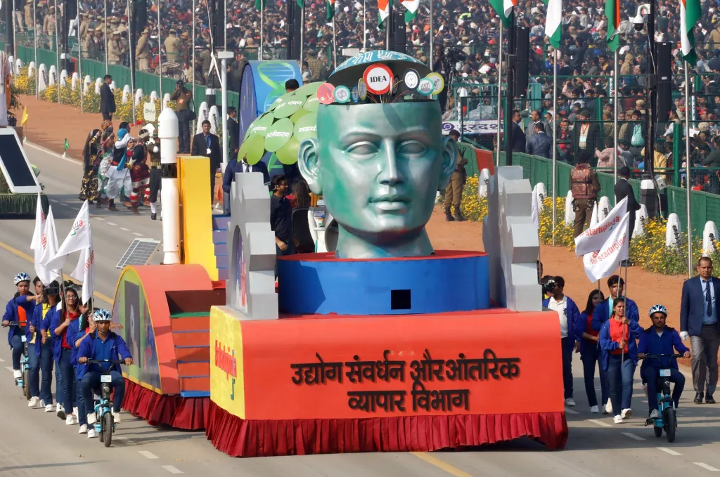 Indie slaví Den republiky