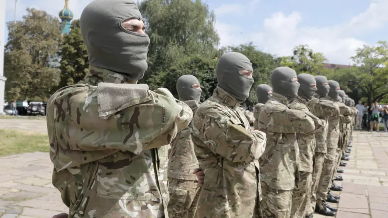 Ukrajinští dobrovolníci