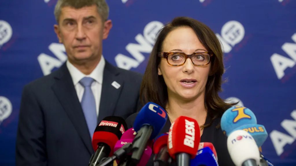 Andrej Babiš a Adriana Krnáčová