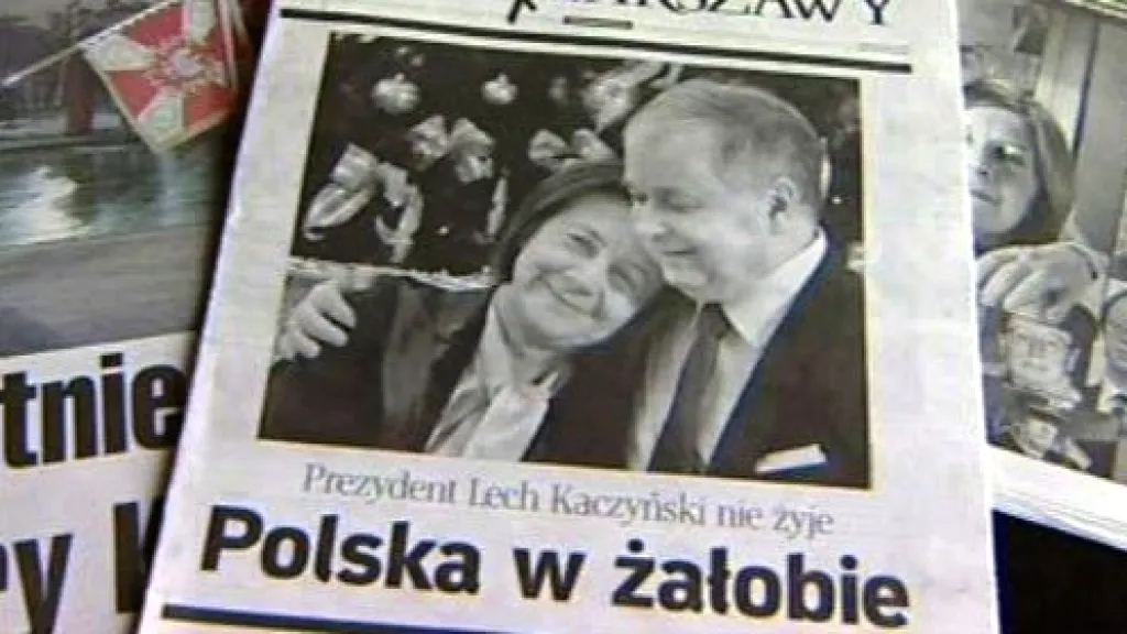 Lech a Maria Kaczyńští