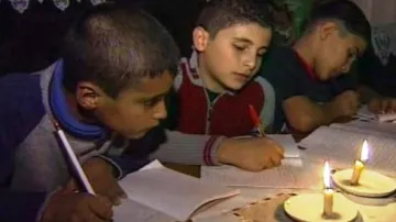 Děti v pásmu Gazy