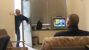 Do společenské místnosti se řidiči dostanou jen na skok