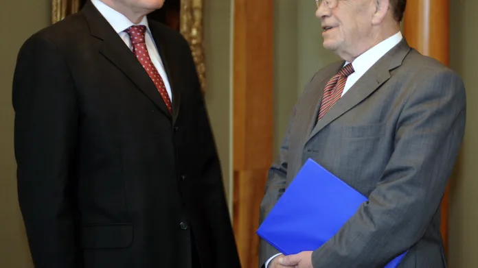 Václav Klaus a Otakar Motejl