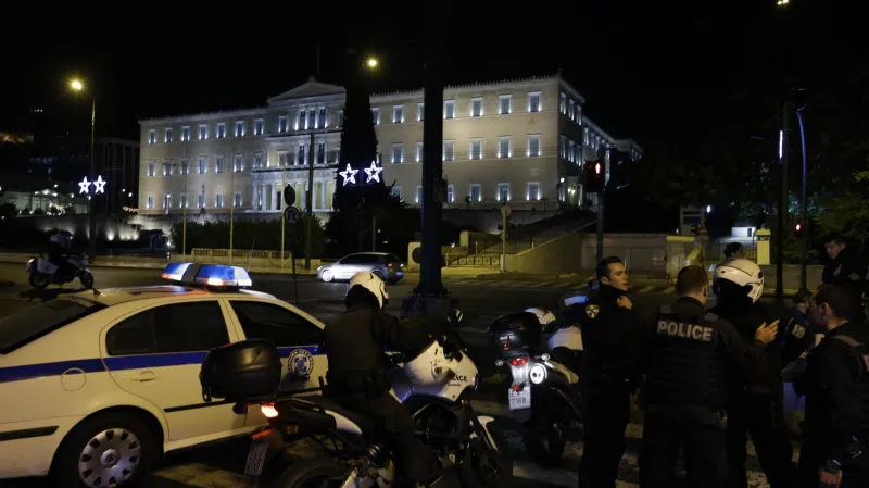 Vyšetřování výbuchu v centru Atén