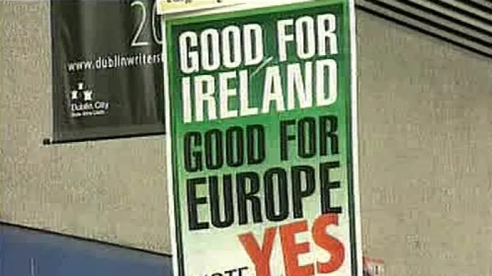 Plakáty k irskému referendu o Lisabonské smlouvě