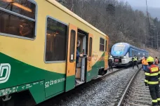 Vlaky opět jezdí po hlavní trati u Stráže nad Ohří, kde stromy potrhaly troleje