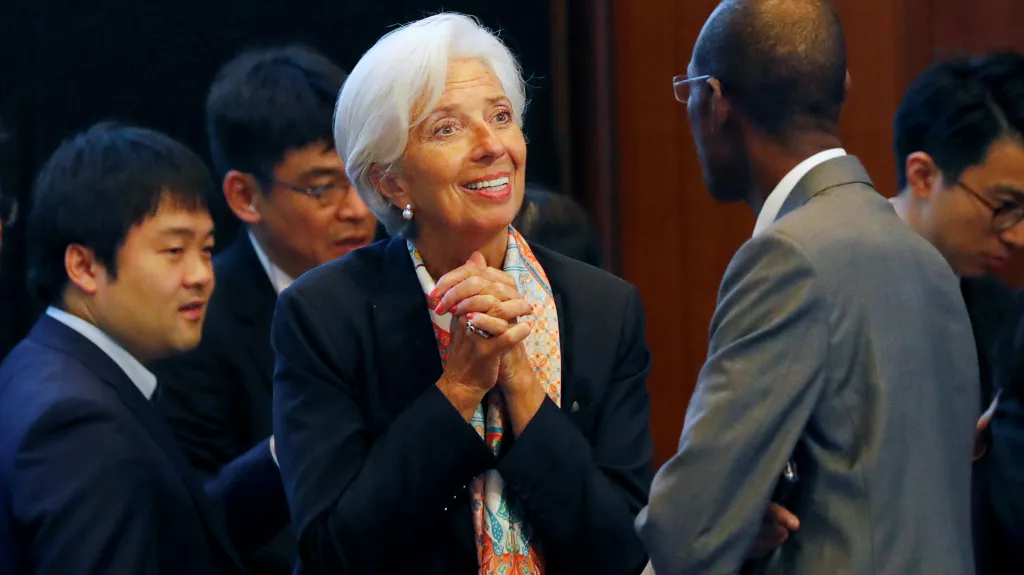 Christine Lagardeová počátkem června jednala s bankéři v Japonsku
