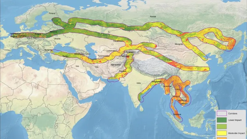 Dopad nové Hedvábné stezky na životní prostředí