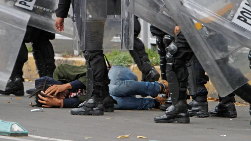Mexická policie rozehnala demonstraci učitelů