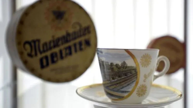 Předměty z budoucí expozice lázeňství