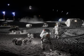 Rozsáhlá základna i speciální vozítka. NASA představila detaily plánů pro Měsíc