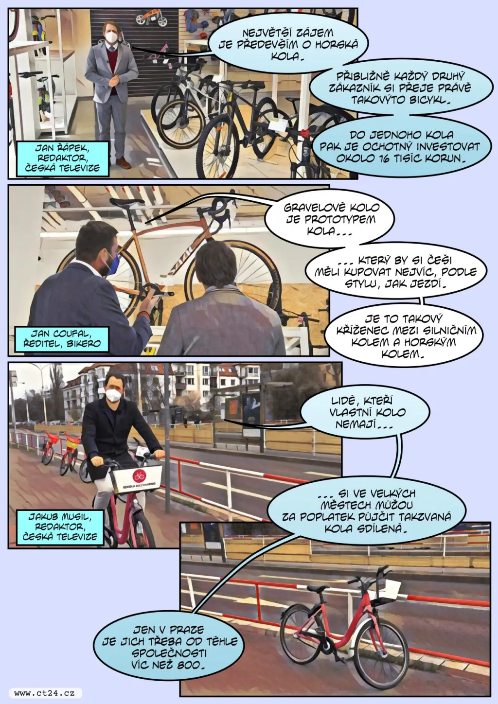 Mnozí obyvatelé Česka vyrazí během dovolené na kolo