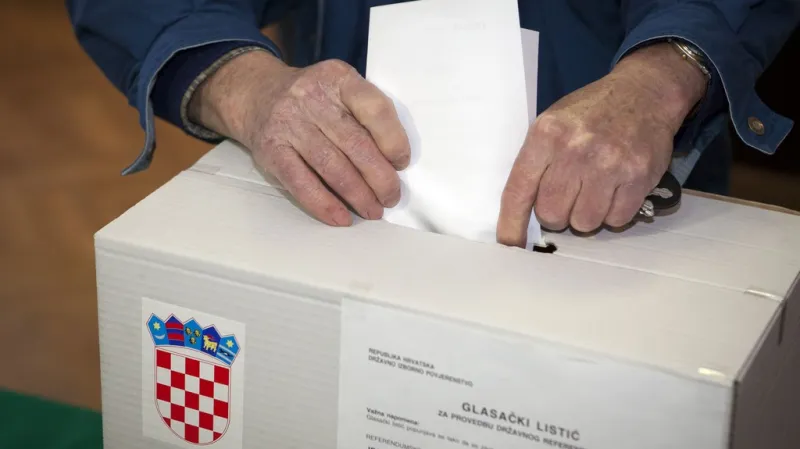 Chorvatské referendum o vstupu do EU