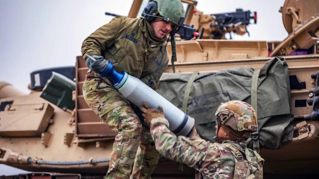 Munice do tanků Abrams