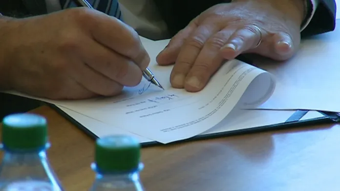 Podpis koaliční smlouvy ve Zlínském kraji