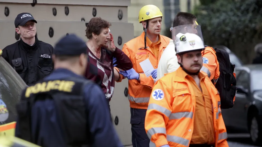 Výbuch v Divadelní ulici