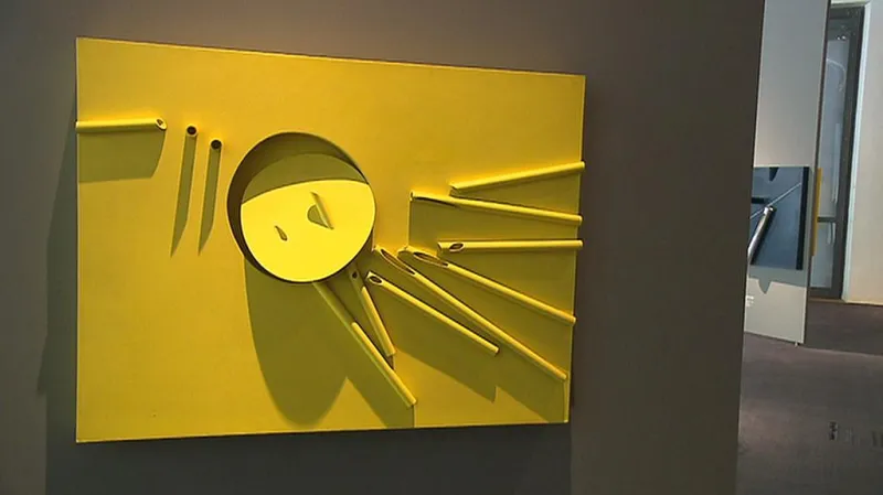 Karel Malich / z výstavy v Jízdárně Pražského hradu