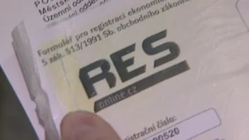 Formulář firmy RES je téměř identický s oficiálními formuláři