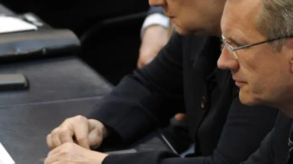 Angela Merkelová a Christian Wulff