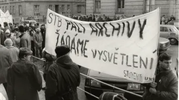 Sametová revoluce v Brně