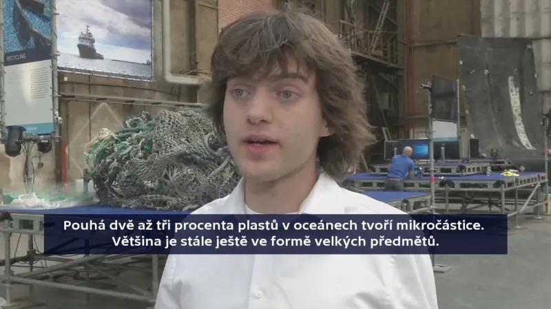 Zakladatel a ředitel firmy The Ocean Cleanup Boyan Slat