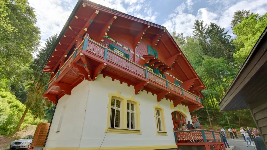 Löschnerův pavilon v Kyselce