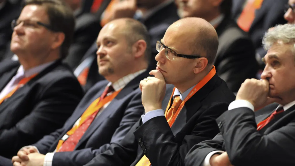 Škromach, Hašek, Sobotka a Štěch na sjezdu ČSSD