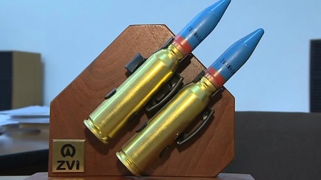 Munice ze vsetínské zbrojovky