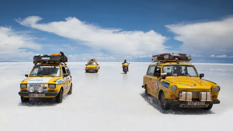 Trabantem až na konec světa - Dokumentární, Česko, 2014, 98 min. Režie: Dan Přibáň.