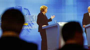 Předvolební debata kandidátů na post německého kancléře