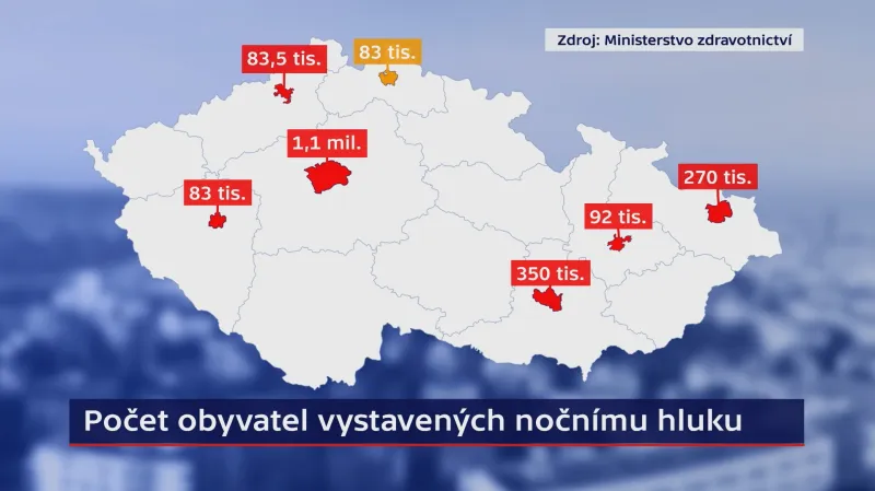 Noční hluk v Česku