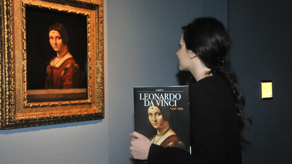 Výstava Leonarda da Vinciho v královském paláci v Miláně